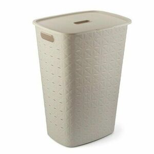 Curver Softex szennyeskosár, 56 l, bézs kép
