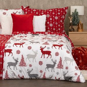 4Home Snow pamut ágyneműhuzat, 140 x 220 cm, 70 x 90 cm kép