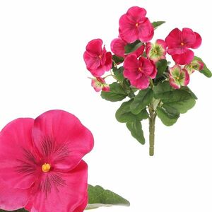 Ibolya műcsokor sötét rózsaszín, 18 x 13 x 30 cm kép