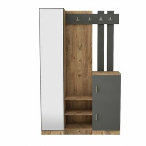 Dano Atlanitc Pine and Anthracite előszoba szett kép