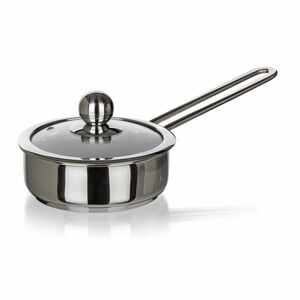 Banquet Piccolo rozsdamentes acél nyeles serpenyő fedővel, 14 cm, 0, 75 l kép