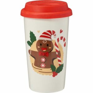 Kameninový kelímek s víčkem Perníček 400 ml kép