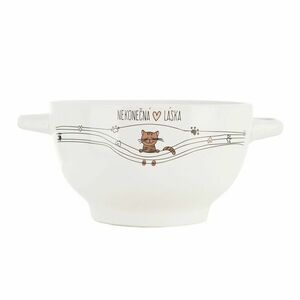 Orion Végtelen szerelem Macska kerámia tál , átmérő 14 cm kép