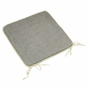 Bellatex LADA Uni sima székpárna barnásszürke, 40 x 40 cm kép