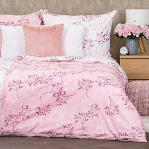 4Home Harmony pamut ágyneműhuzat rózsaszín, 140 x 220 cm, 70 x 90 cm kép