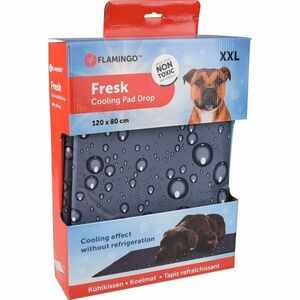 Flamingo Droplet hűtő alátét szürke, XXL méret 120 x 80 cm kép