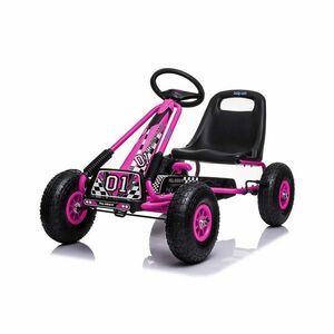 Baby Mix Go-kart Razor gyerek pedálos gokart, rózsaszín kép