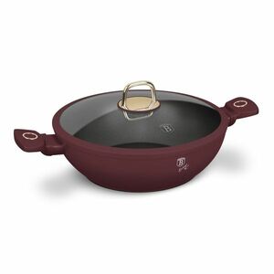 BerlingerHaus Wok fedővel Leonardo 30 cm kép