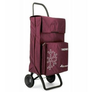 Rolser Kerekes bevásárlótáska TERMO FRESH MF RG, bordó kép