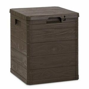 Woody textil tárolódoboz, barna, 90 l kép
