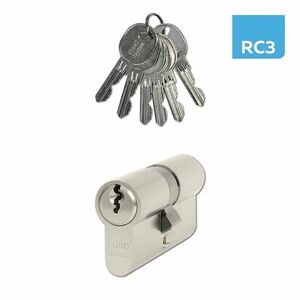 Richter ES.35/35.NI zárbetét henger 35+35 mm, 6 db kulccsal kép