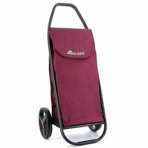 Rolser Com MF 8 Black Tube kerekes bevásárlótáska, bordó kép