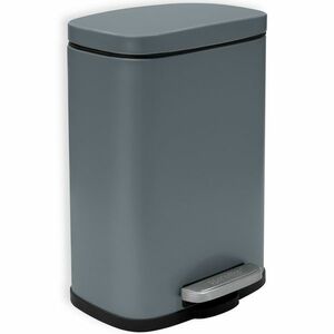 Spirella Akira pedálos szemetes 5 l, matt szürke kép