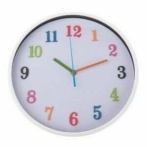 Happy number falióra, átmérő 30, 5 cm, műanyag kép