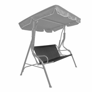 Happy Green Textil hintaágy ülő vászon Panama, sötét szürke kép