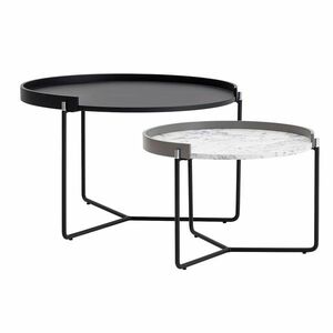 Mandy Athracite kisasztal szett, 2 db kép