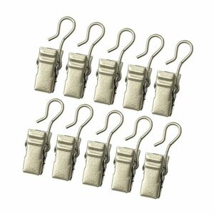 Horgok békával, fém, 10 db, ezüst szatén kép