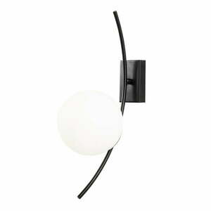 Fehér-fekete fali lámpa Hilal – Opviq lights kép