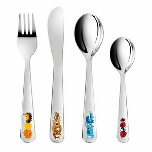 Tescoma BAMBINI Vidám állatkák gyermek evőeszköz 4 db kép