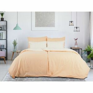 B.E.S. Petrovice Pamut ágynemű Double face barack/hamuszínű kép