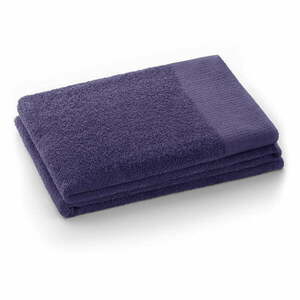 Lila frottír pamut fürdőlepedő 70x140 cm Amari – Restilo kép