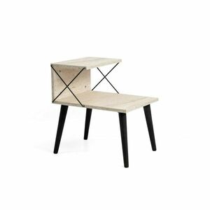 Éjjeliszekrény Cross Travertine and Black kép