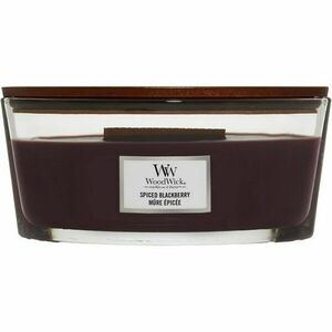 WoodWick illatos gyertya hajó Spiced Blackberry, 453 g kép