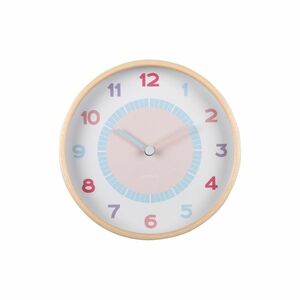 Karlsson 5963MC design falióra világoskék, átmérő25 cm kép