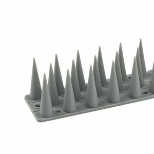 Műanyag madárriasztó tüske készlet, 4 db, szürke, 44, 5 x 3, 7 cm kép