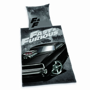 Herding Pamut ágynemű Fast and Furious , 135 x 200cm, 80 x 80 cm kép