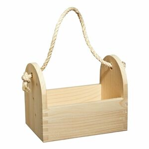 Asztali tartó fából 19 x 13 x 15 cm, természetes kép