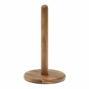 Natúr színű fa papírtörlő tartó ø 15 cm Nukha – Kave Home kép