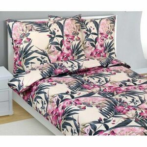 Bellatex Pamut ágynemzet Amarylka rózsaszín, 140 x200 cm, 70 x 90 cm kép