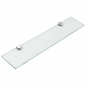 AQUALINE SB125 Samba üvegpolc 60 cm, ezüst kép