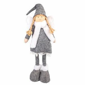 Textile Christmas angel, 60 cm, standing kép