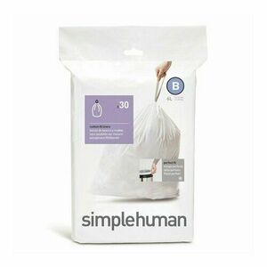 Simplehuman B szemeteszsák 6 l, 30 db, 30 db kép
