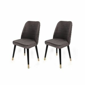 Hugo Anthracite and Black étkezőszékek szett, 2 db kép