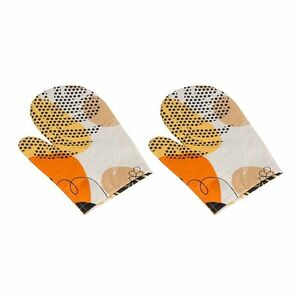 Bellatex Kavicsok edényfogó narancssárga, 28 x 18 cm, 2 db kép