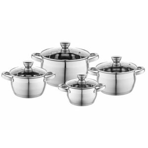 Florina OLIVER 8 db-os rozsdamentes acél, edénykészlet kép