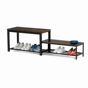 Cipősszekrény szett 2 db, régi fa kép