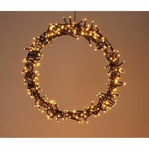 Karácsonyi LED-es világító dekoráció Shining Ring, átmérő 38 cm, 300 LED kép