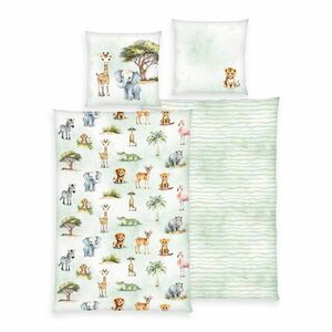 Herding Gyermek pamut ágyneméh Safari , 135 x 200cm, 80 x 80 cm, 135 x 200 cm, 80 x 80 cm kép