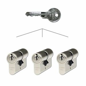 Richter EP.30/35.NI.SET3 30+35 mm-eszárbetét szett, 9 kulccsal kép