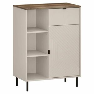 EYCO 1D1S szekrény, kasmír/castello tölgy kép