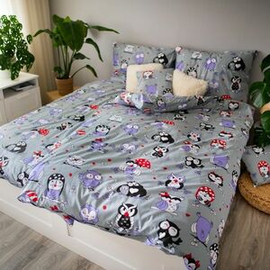 Dita Vogel pamut ágynemű, 140 x 200 cm, 70 x 90 cm + 40 x 40 cm kép