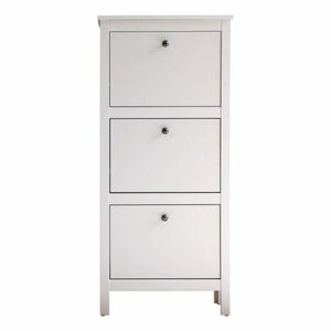 Cipősszekrény OLJE 3K, fehér kép