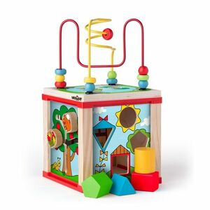 Woody Didaktická kocka s magickými kolečky kép