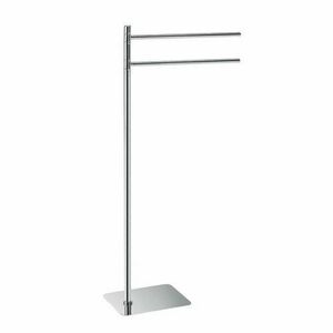 GEDY 1131 Artu állvány törülközőtartóval, szögletes, ezüst kép