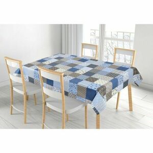 Bellatex Adela Patchwork abrosz kék, 100 x 100 cm, 100 x 100 cm kép
