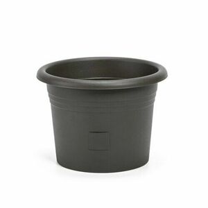 Plastia Öntözés nélküli virágcserép Narza átmérő60 cm, antracit, 60 cm átmérőjű kép